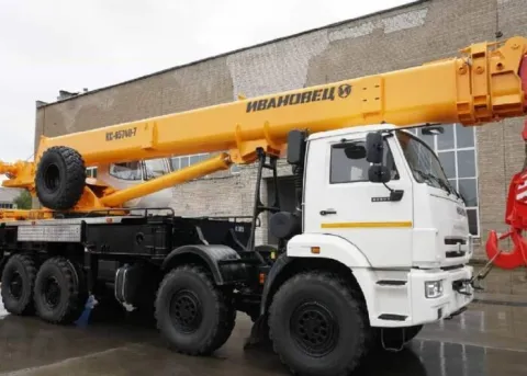 Автокран Ивановец КС-65740-7 в аренду с оператором