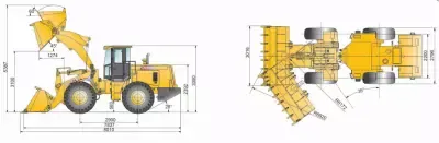 Фронтальный погрузчик XCMG LW500FN