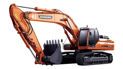 Гусеничный экскаватор DOOSAN DX420LCA в аренду с оператором