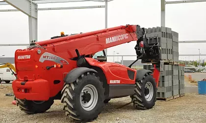 Телескопический погрузчик Manitou