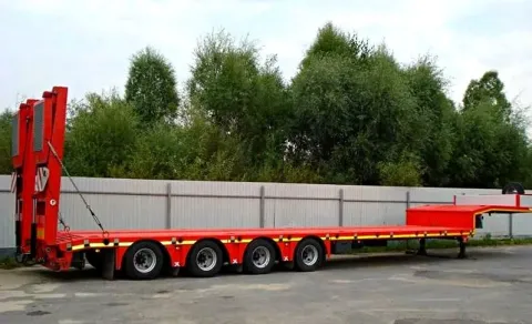 Низкорамный трал Kassbohrer LB4E 45 т