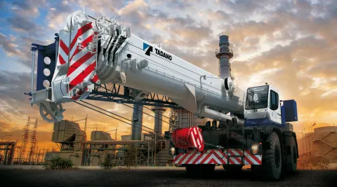 Автокран Tadano GR-900EX-4 90 т в аренду с оператором