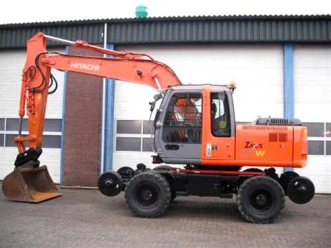 Экскаватор HITACHI ZX160W в аренду с оператором