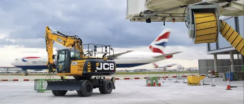 Экскаватор JCB JS200W в аренду с оператором