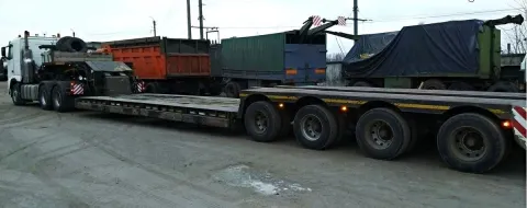 Низкорамный трал Nooteboom 09 100 т