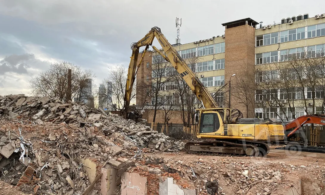 Аренда экскаватора Komatsu PC340LC в Москве