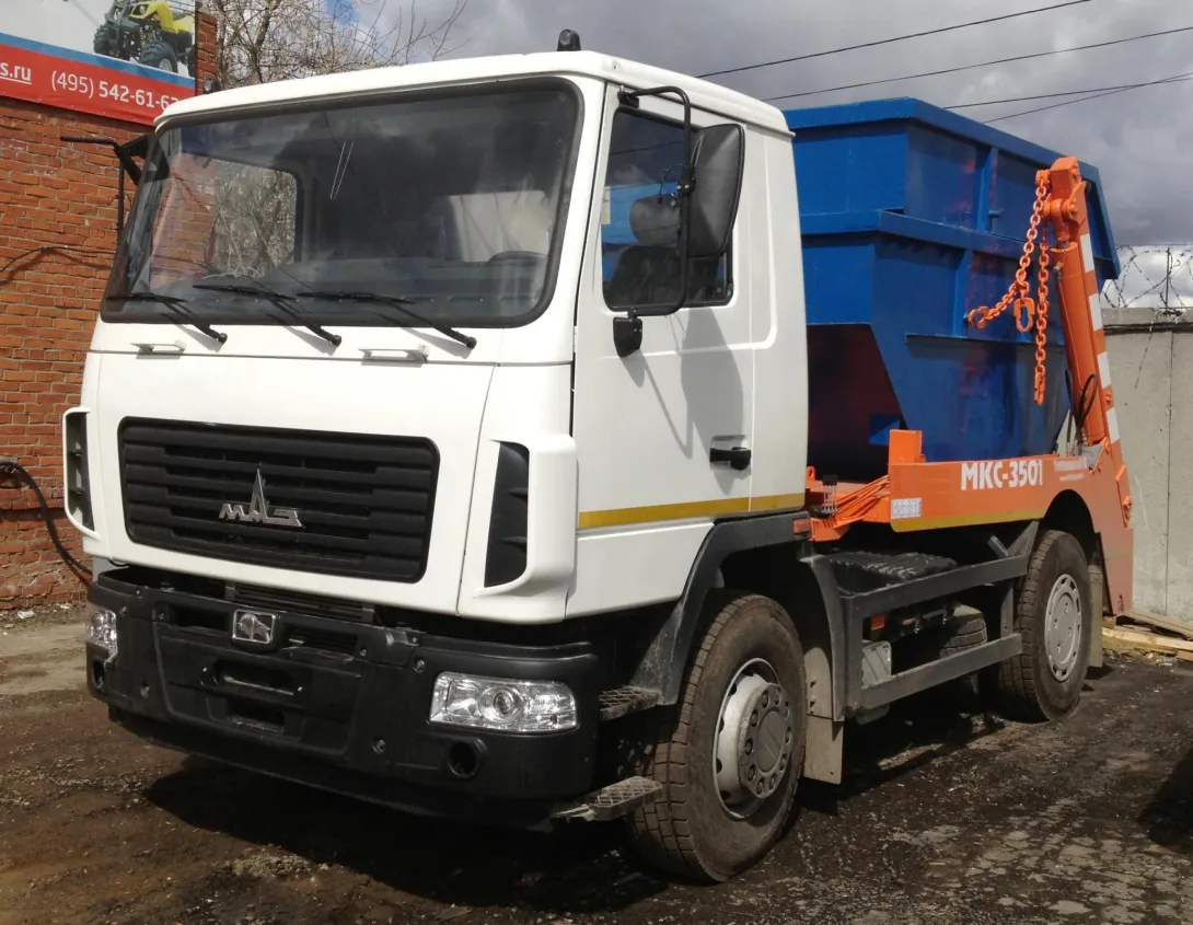 Аренда мусоровоза МАЗ МКС-3501 8м³/9т в Москве