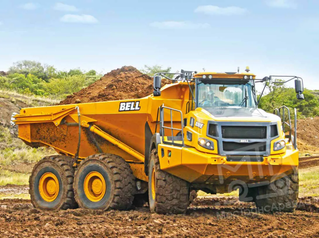 Аренда сочленённого самосвала Bell B50E в Москве