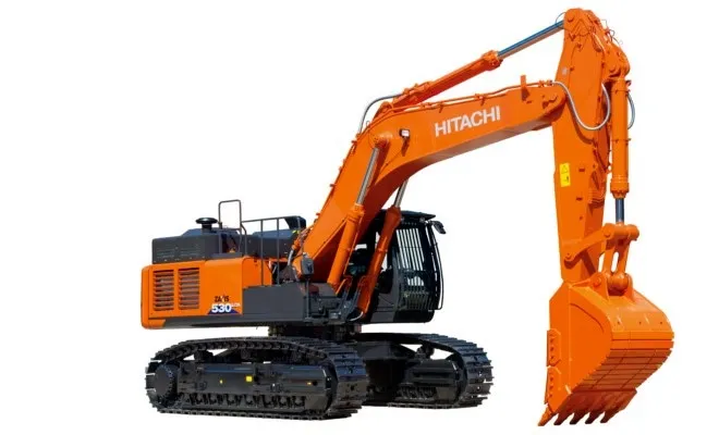 Аренда гусеничного экскаватора Hitachi ZX210LCN 5A с гидромолотом в Москве