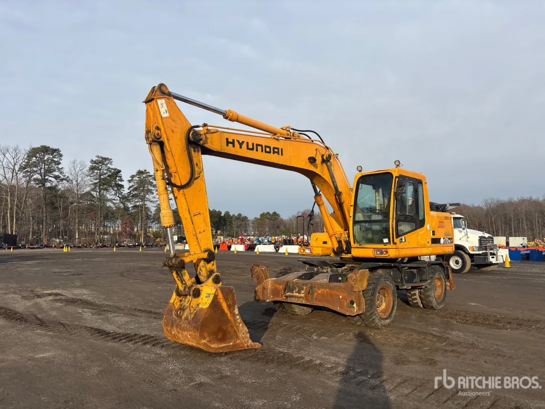 Аренда экскаватора Hyundai R170W-7 в Москве