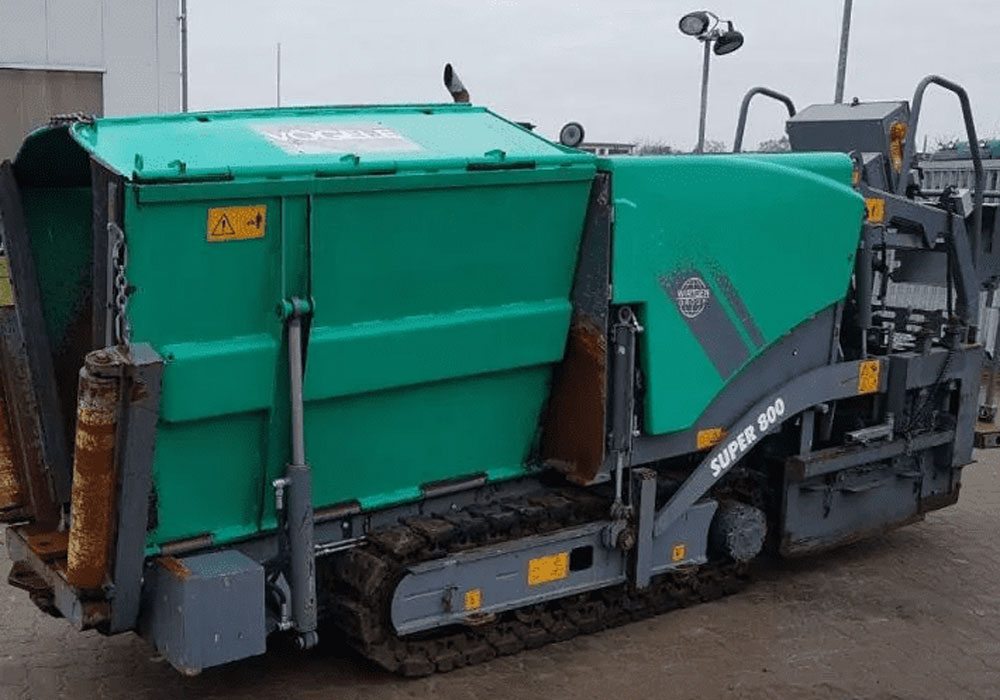 Асфальтоукладчик Vogele SUPER 800 в аренду с оператором