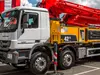 Автобетононасоса Mercedes Putzmeister M42 в аренду с оператором