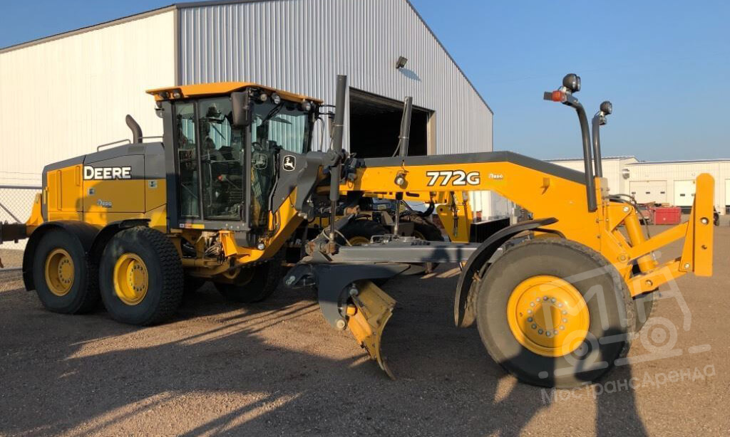 Автогрейдера John Deere 772G - 19,5 тонны в аренду с оператором