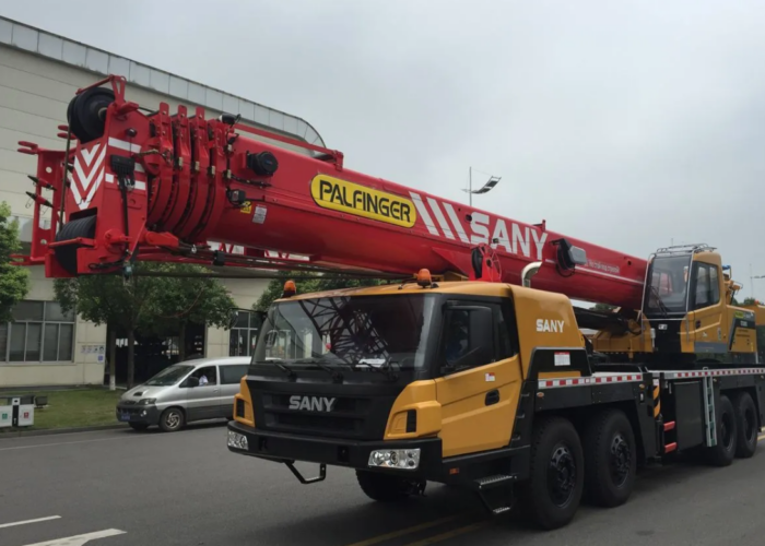 Автокран Sany STC800T5 в аренду с оператором