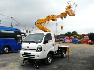 Автовышка 18 метров KIA Bongo III 15 м в аренду с оператором