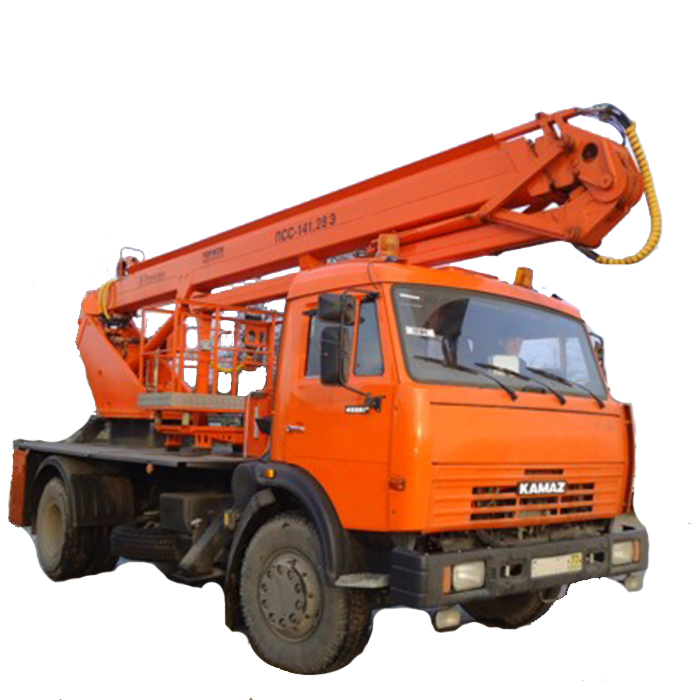 Автовышка 32м КамАЗ АТ-300 в аренду с оператором