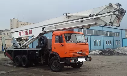 Автовышка 36 метров в аренду с оператором