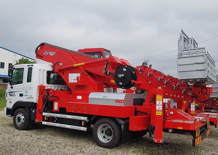 Автовышка HANSIN HS 3270 в аренду с оператором