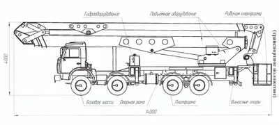 Автовышка PSS 141 52 0001 в аренду с оператором