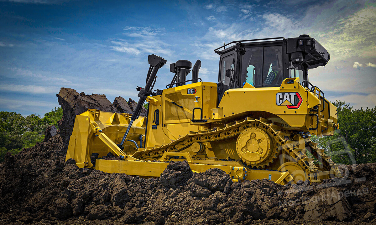 Бульдозер Cat d6 в аренду с оператором