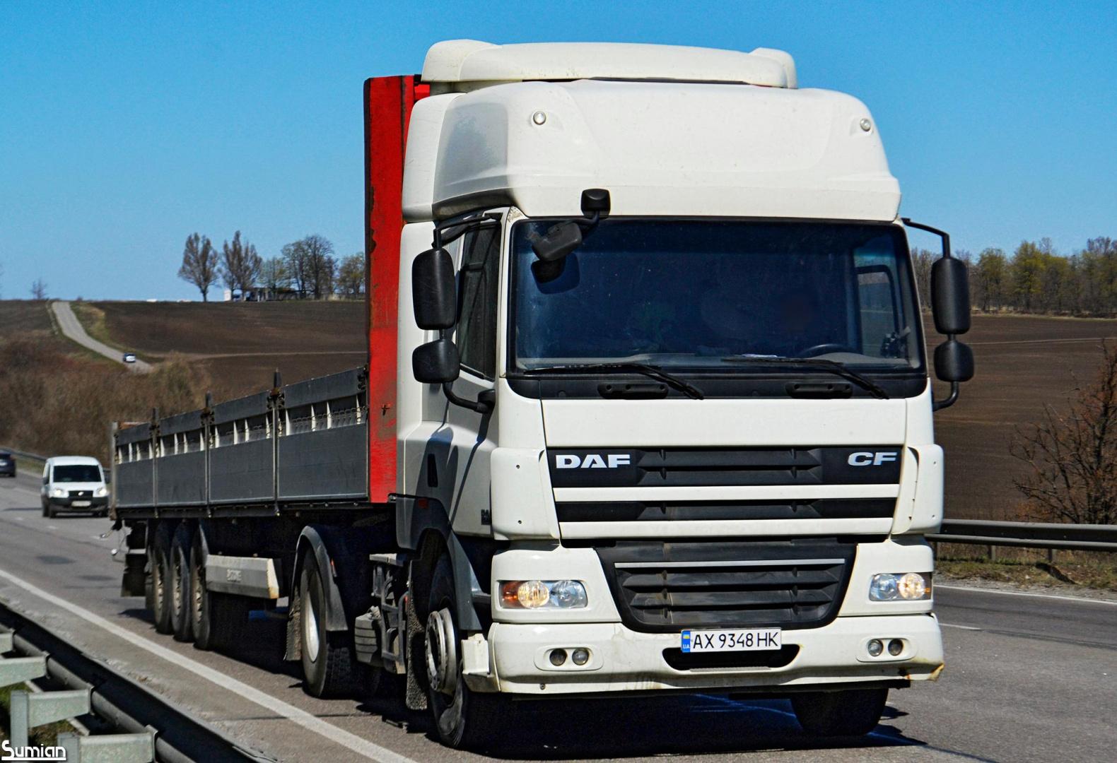Длинномер Шаланда DAF 13,6 метров в аренду с оператором