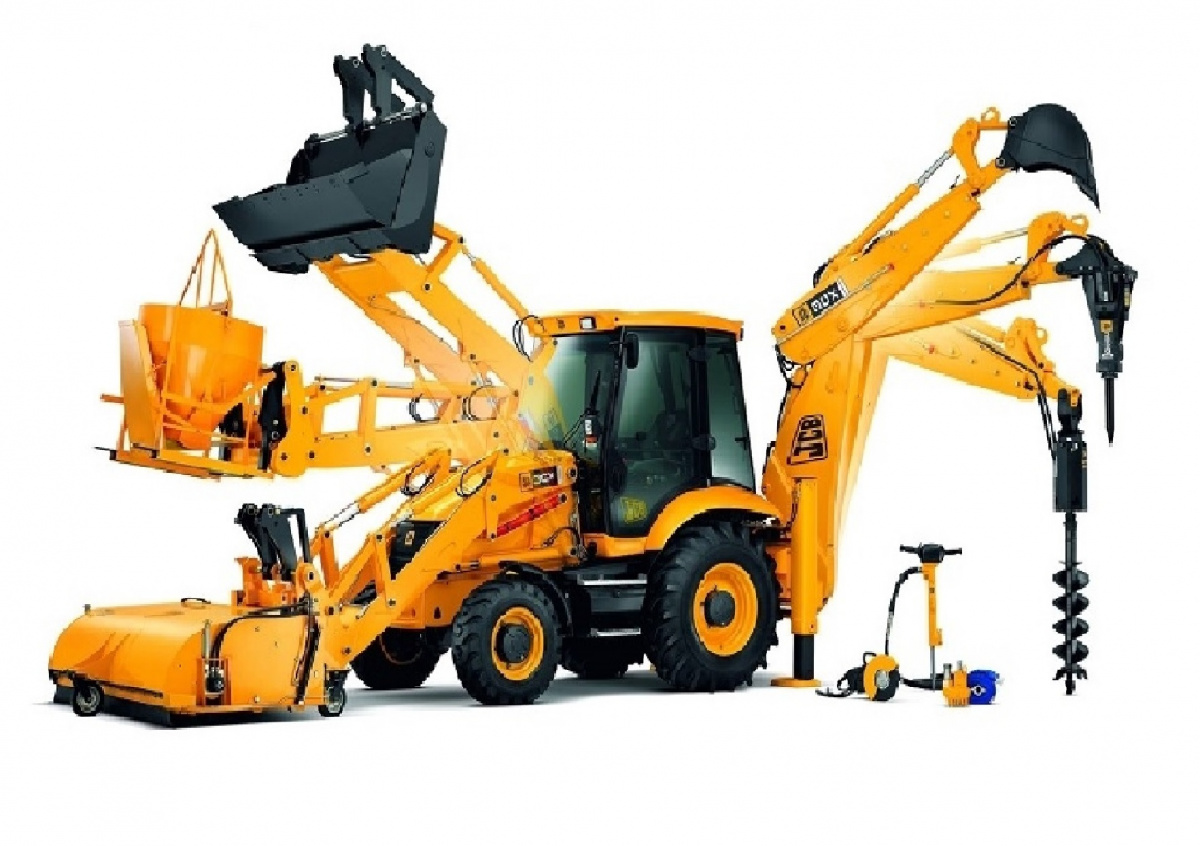 Экскаватор-погрузчик JCB 3CX Super с пересадчиком деревьев в аренду с оператором