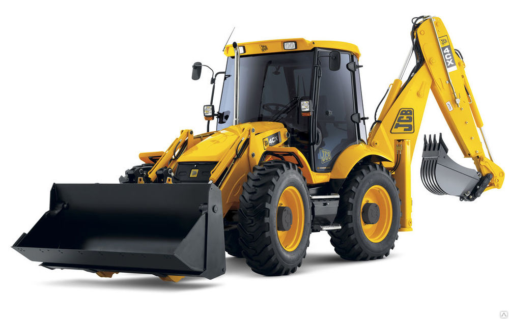 Экскаватор-погрузчик JCB 4CX в аренду с оператором
