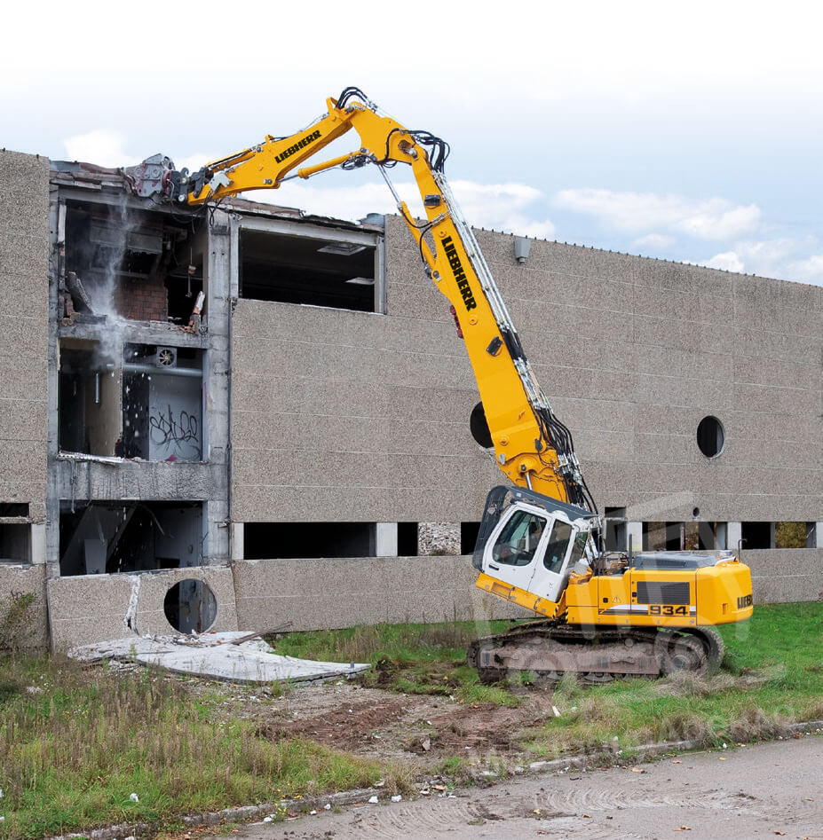 Экскаватора-разрушителя LIEBHERR R 944 Demolition в аренду с оператором