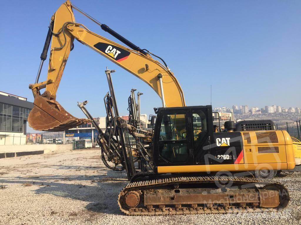 Cat 326d2l в аренду с оператором