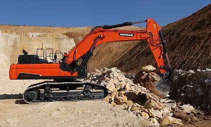 Гусеничный экскаватор Doosan (Дусан) в аренду с оператором