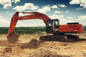 Гусеничный экскаватор Hitachi ZX 330 в аренду с оператором