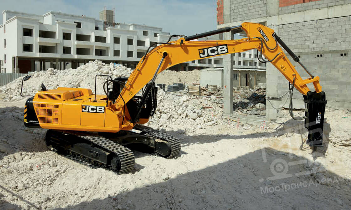 Js 305 lc в аренду с оператором