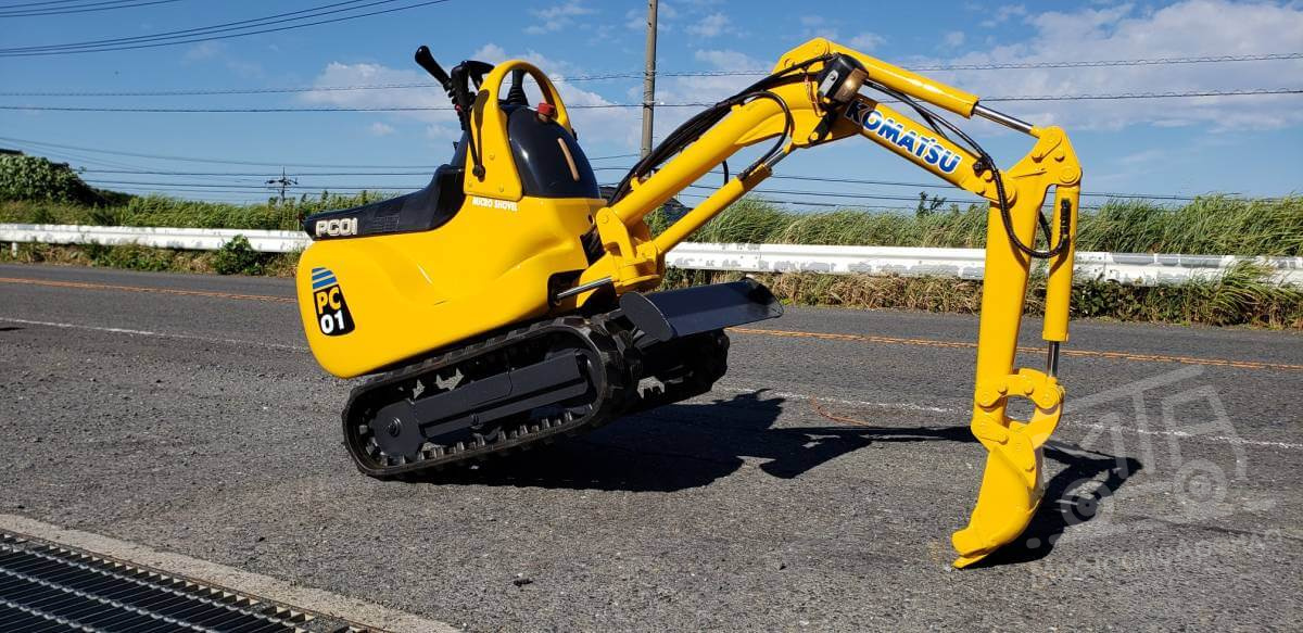 Komatsu pc01 1 в аренду с оператором
