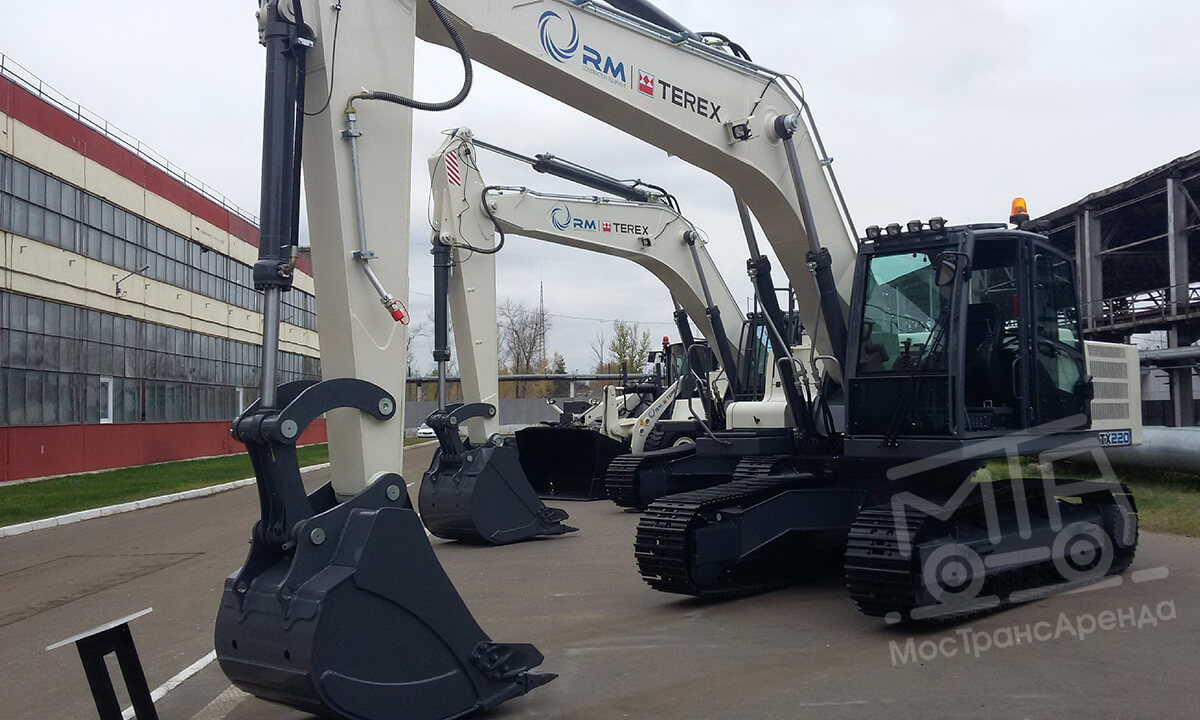 Экскаватор TX220NLC в аренду с оператором