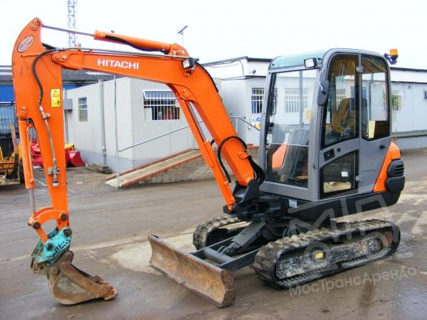 Мини-экскаватор Hitachi ZX30 в аренду с оператором