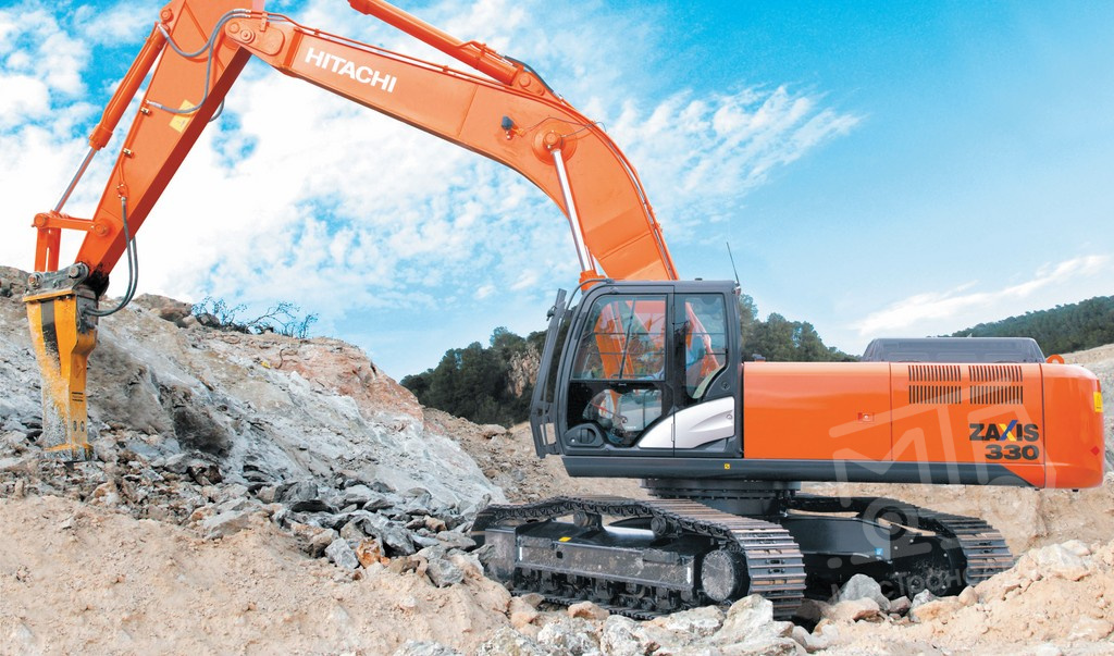 Гусеничный экскаватор HITACHI ZX330-5G в аренду с оператором
