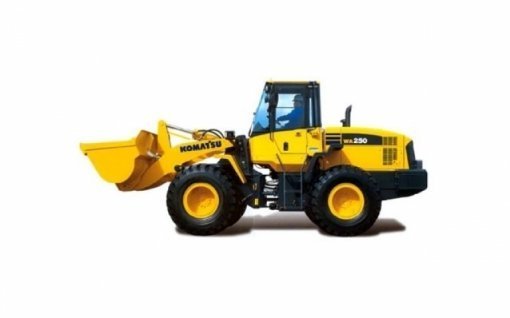 Фронтальный погрузчик Komatsu WA250-5 в аренду с оператором