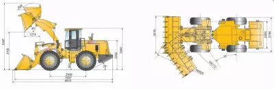Фронтальный погрузчик XCMG LW500FN в аренду с оператором
