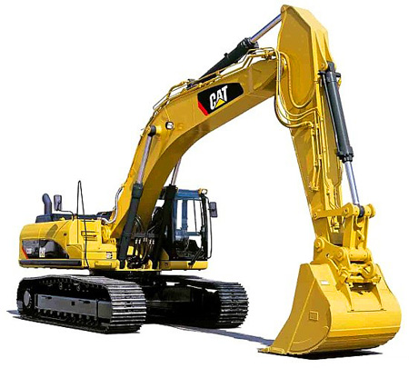 Гусеничный экскаватор Caterpillar 320 в аренду с оператором
