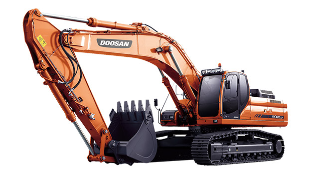 Гусеничный экскаватор DOOSAN DX420LCA в аренду с оператором
