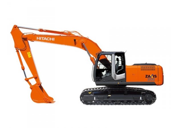 Гусеничный экскаватор Hitachi ZX200 5G в аренду с оператором