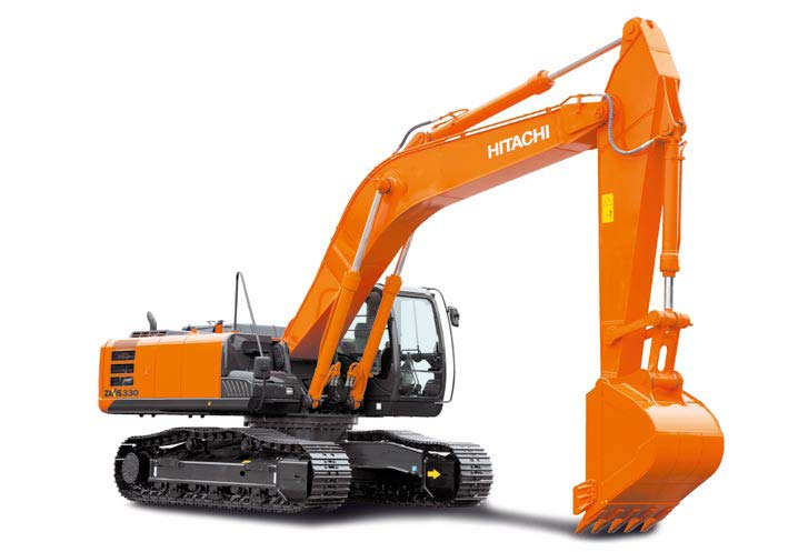Гусеничный экскаватор Hitachi ZX330 5G в аренду с оператором