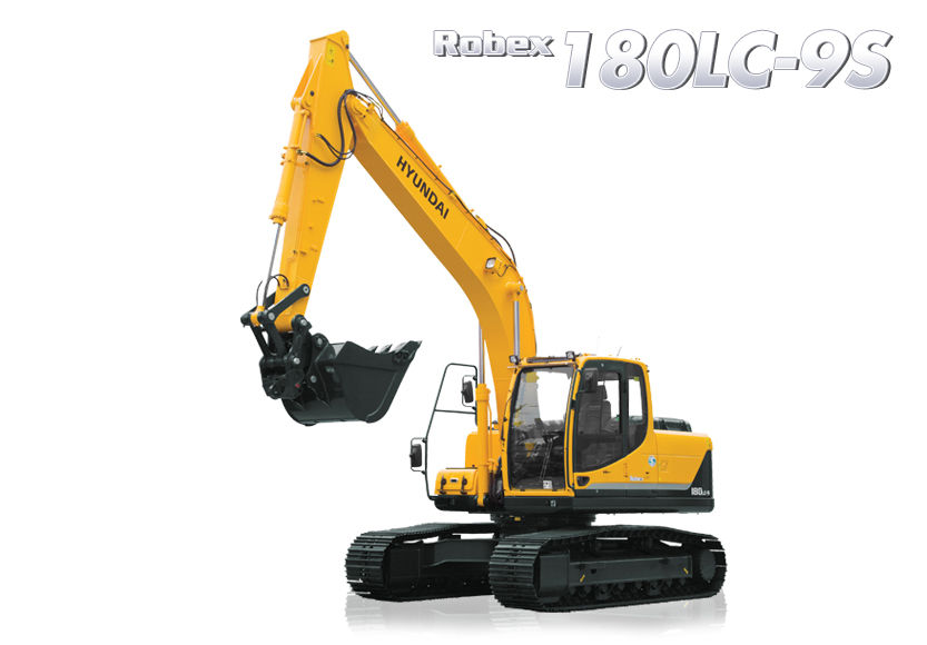 Гусеничный экскаватор Hyundai R180NLC-9S в аренду с оператором
