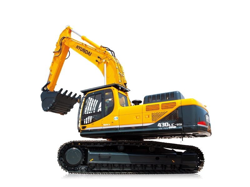 Гусеничный экскаватор Hyundai R430LC-9SH в аренду с оператором