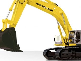 Гусеничный экскаватор New Holland E215С в аренду с оператором