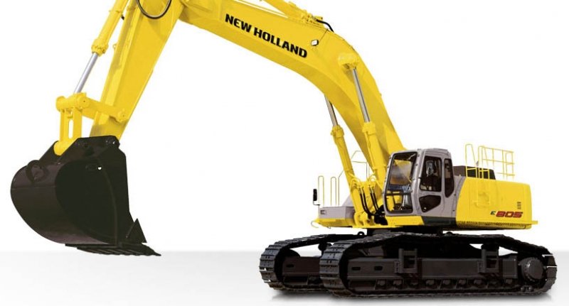 Гусеничный экскаватор New Holland E385C в аренду с оператором