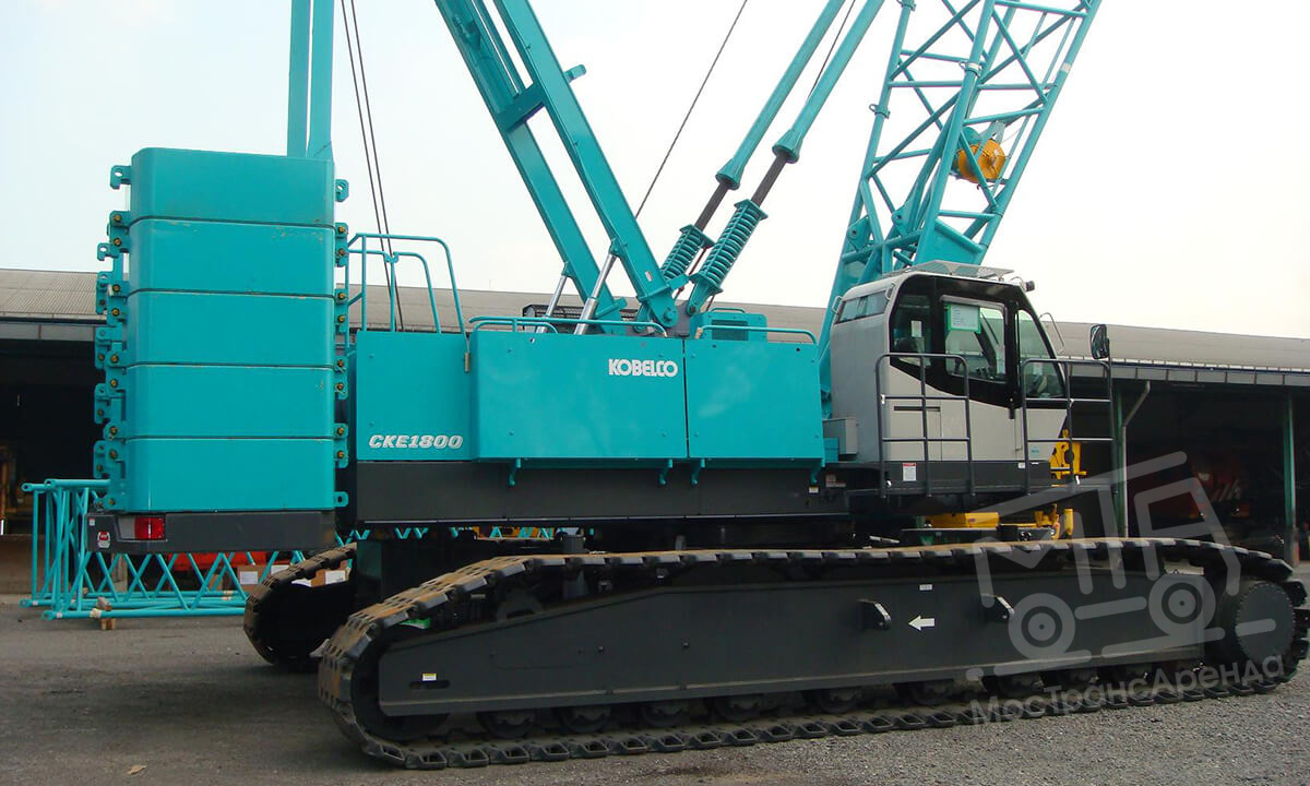 Гусеничного крана Kobelco CKE1800-1F в аренду с оператором
