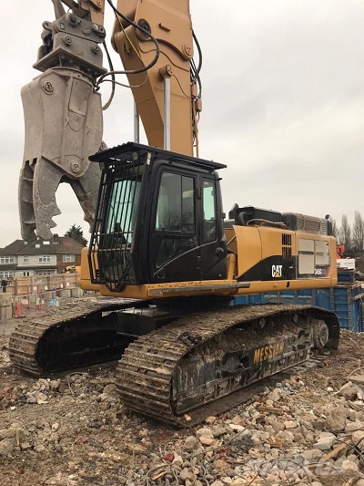 Гусеничный экскаватор-разрушитель Caterpillar 345C UHD в аренду с оператором