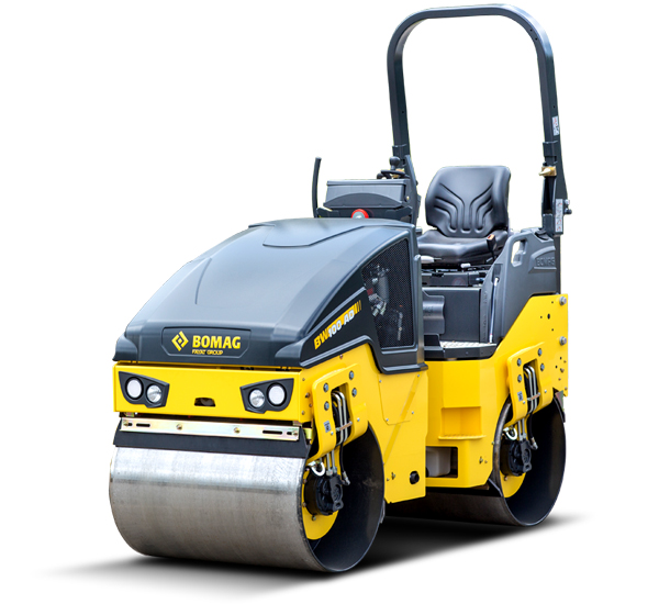 Дорожный каток 2,5 тонн Bomag BW 100 AD-5 в аренду с оператором
