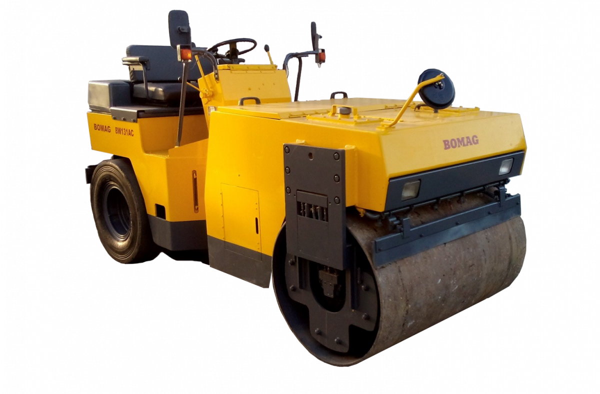 Дорожный каток 3,6 тонн BOMAG BW 131 ACV в аренду с оператором